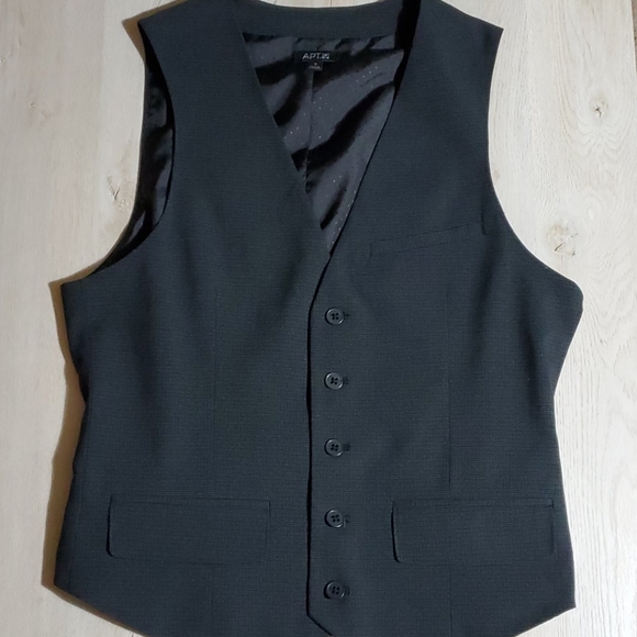 Men's Apt. 9 Modern Fit Woven Vest - Picture 1 of 9